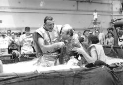 16 Captain dressed as vicar dunking May 78